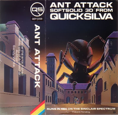 Ant Attack box art for ZX Spectrum